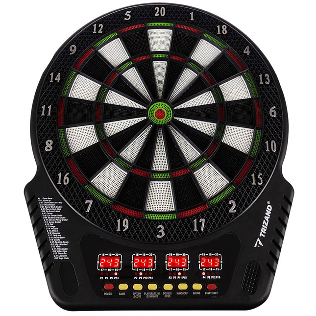 Trizand 22814 elektronische Dartscheibe + Dartpfeile 