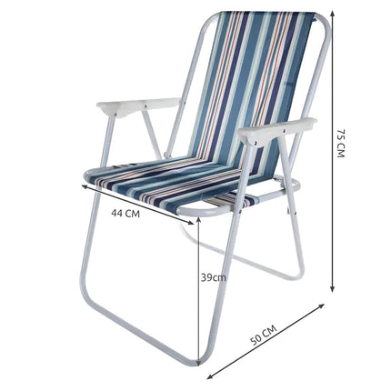 Trizand Bergamo garden chair. blue 23558