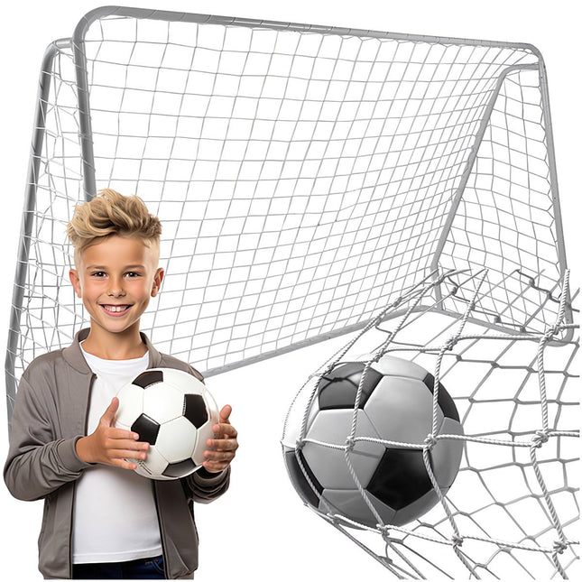 Trizand Fußballtornetz aus Metall