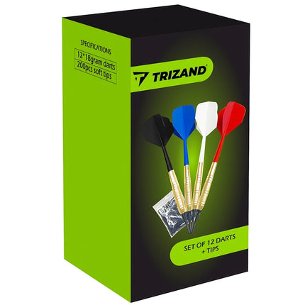 Trizand Shafts Darts Dartpfeile 12er Set Dartpfeile 212 Stk. 