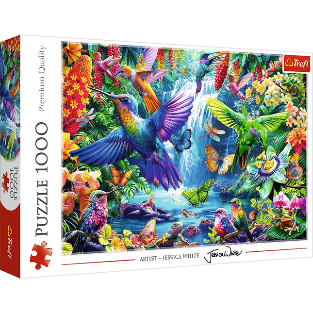 Tropische Kolibris Puzzle, 1000 Teile für Erwachsene
