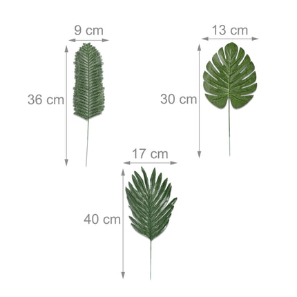 Tropische Blätter 72er Set
