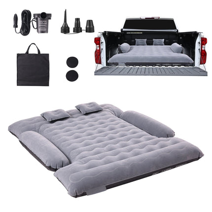 Truck Bed Air Mattress 6-6.5 Ft, 12V Pump, 2 Pillows