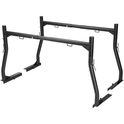 Truck Ladder Rack, 46-71 In Extendable, 800 lb Steel