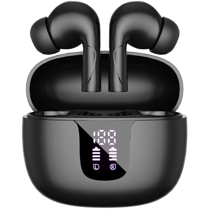Kabellose In-Ear-Kopfhörer, KI-Übersetzung, Schwarz