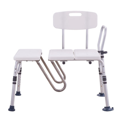 Tub Transfer Bench – Adjustable Height, U-Guard, 400 lb