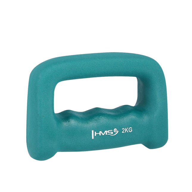 Türkise Neopren-Tauchhantel 2,0 kg