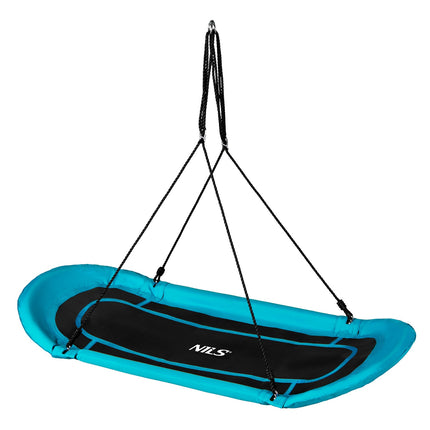 Turquoise Saucer Swing, Outdoor Hanging Seat
