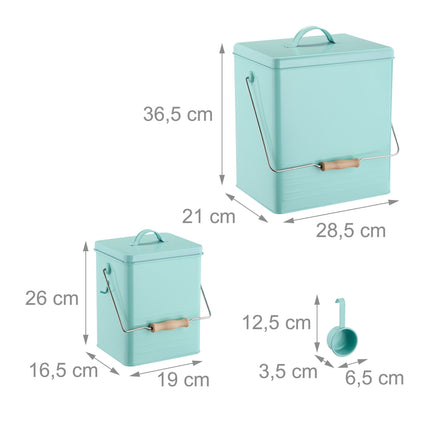 Türkises Lunchbox-2er-Set