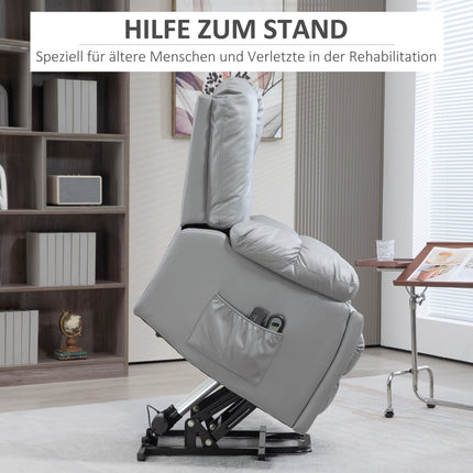 Elektrischer Relaxsessel mit Massage- und Aufstehhilfe