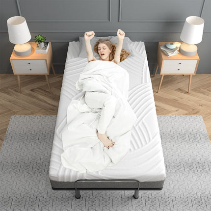 Twin XL Adjustable Bed Mattress, 20cm Gel Memory Foam
