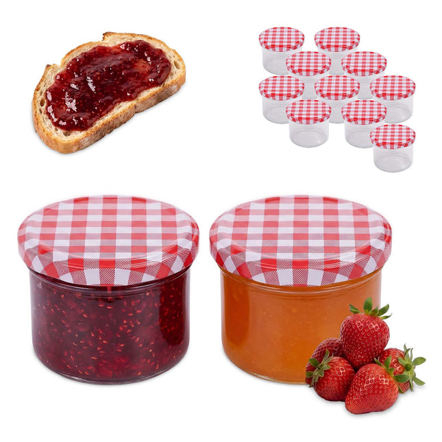 Zavařovací sklenice Twist-Off, sada 220 ml, vzduchotěsné se šroubovacím víčkem