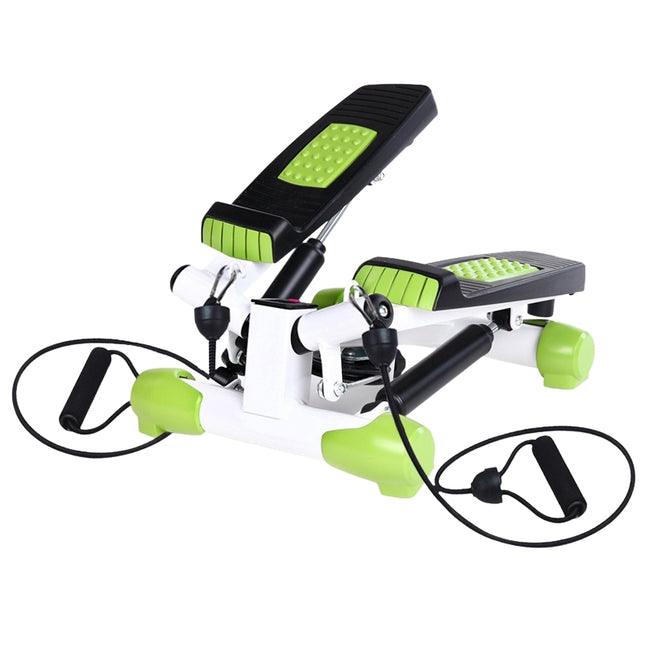 Twist Stepper mit Seilen, Grün – Kompaktes Fitnessgerät