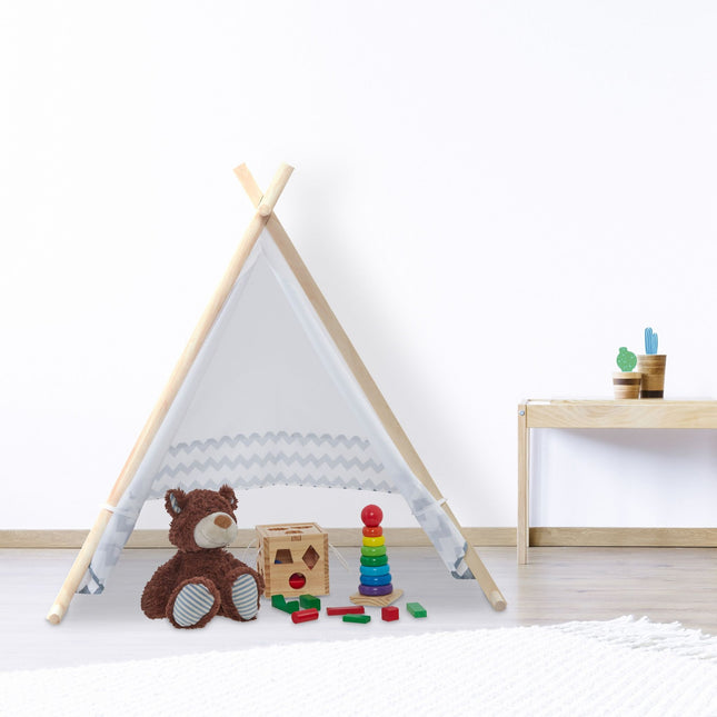 Typisches Zelt für Kinder