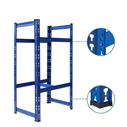Tyre Rack for 4–6 Tyres, Adjustable Steel Frame