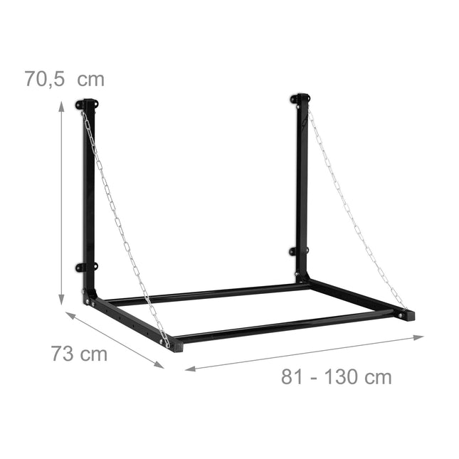 Regál na pneumatiky na zeď