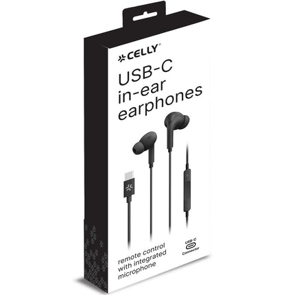 UP1200 Stereo-Headset In-Ear USB-C Schwarz
