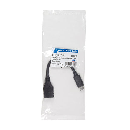 USB 3.1 USB-C samec -> USB-A samice