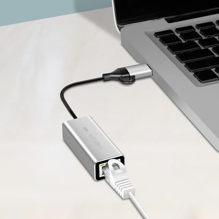 USB-A/USB-C -> 2,5 Gigabit Netzwerkadapter RJ45
