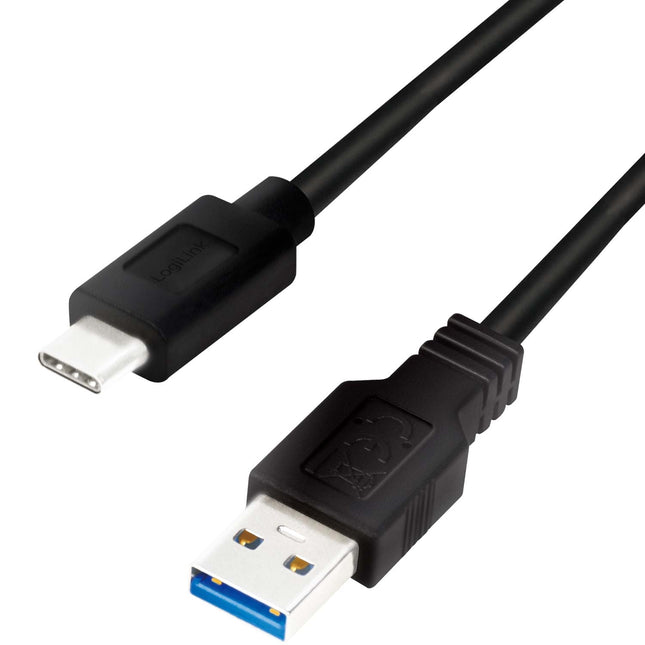 USB-A - USB-C-Kabel USB 3.2 Gen1 15W 0,15m