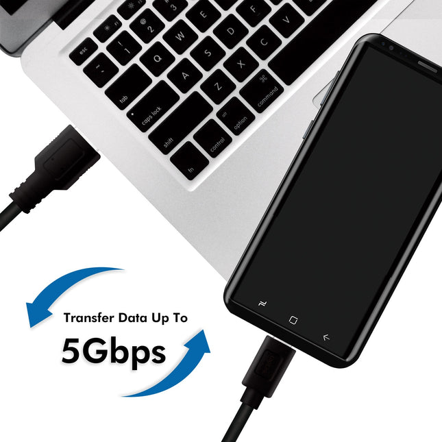 USB-A - USB-C-Kabel USB 3.2 Gen1 15W 1,5m