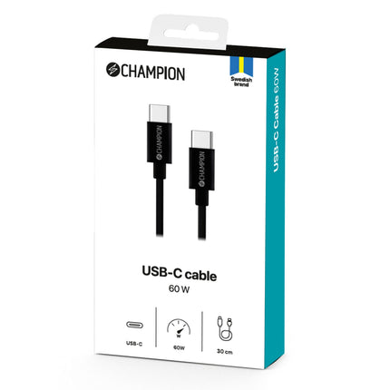 USB-C-Kabel 30 cm Schwarz
