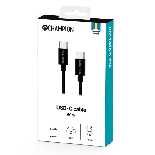 USB-C-Kabel 30 cm Schwarz