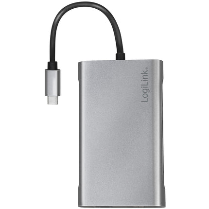 USB-C-Dock 8-in-1 HDMI/DP/RJ45/USB/USB-C 100 W