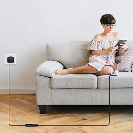 USB-C Verlängerungskabel, 60 W, 3 m, Schwarz