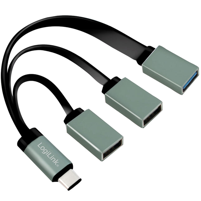 USB-C-Hub mit 3 Anschlüssen