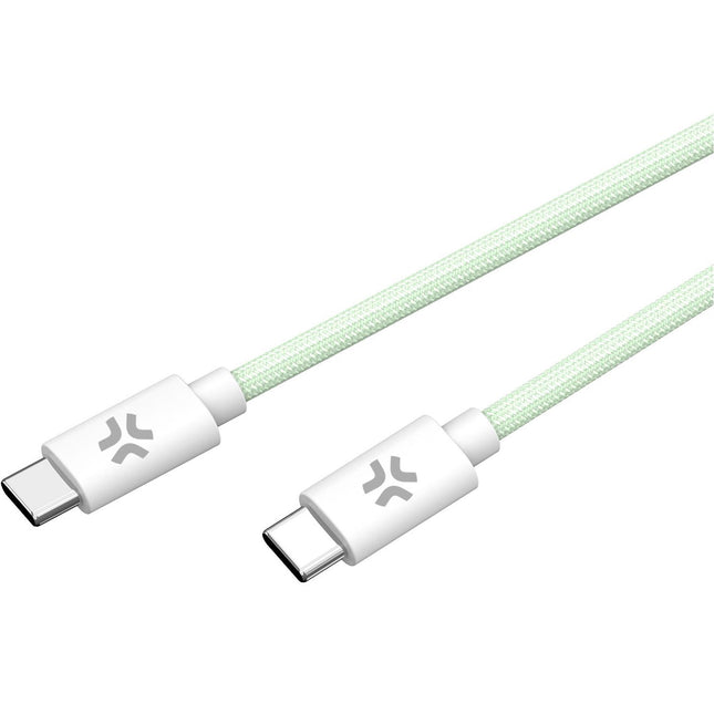 USB-C - USB-C-Kabel 60 W 1,5 m Grün