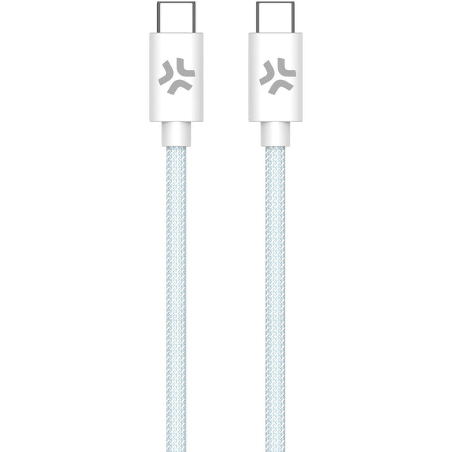 USB-C - USB-C-Kabel 60 W 1,5 m Hellblau