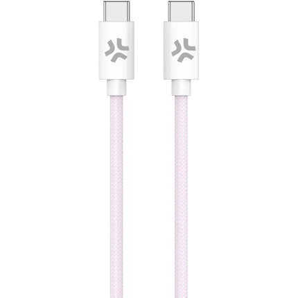 USB-C - USB-C-Kabel 60 W 1,5 m Rosa