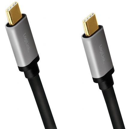 USB-C cable USB 3.2 Gen2 PD 3.0 100W 10Gbps 4K/60Hz Alu 1m