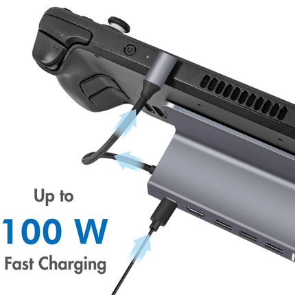 USB-C-Dockingstation 6-in-1 iPad/Steam Deck usw.