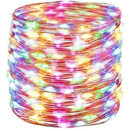 USB-Weihnachtsbeleuchtung - Kabel 300 LED mehrfarbig 