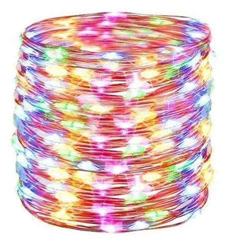 USB-Weihnachtsbeleuchtung - Kabel 300 LED mehrfarbig 