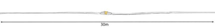 USB Weihnachtsbeleuchtung - Kabel 300 LED warmweiß 