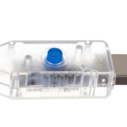 USB-Weihnachtsbaumbeleuchtung - 300 LED-Kabel, kaltweiß 