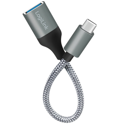 USB-C male to USB-A female OTG 15W 0.15m