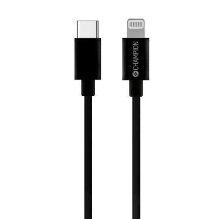 USB-C-auf-Lightning-Kabel 1 m Schwarz