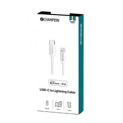 USB-C-auf-Lightning-Kabel 1 m, Weiß