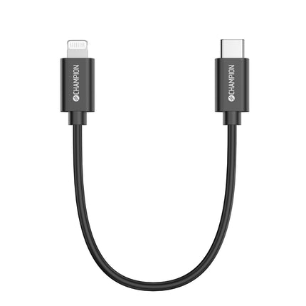 USB-C-auf-Lightning-Kabel 30 cm Schwarz
