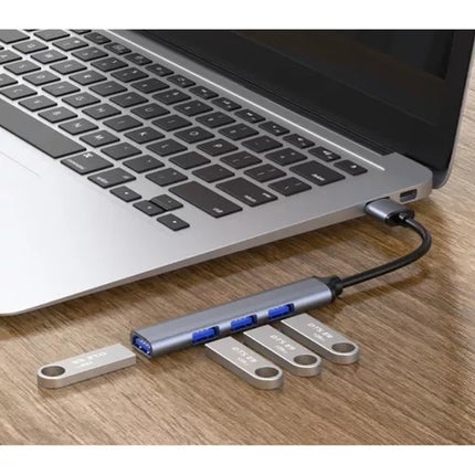 USB-HUB - 1 Anschluss 3.0 + 3 Anschlüsse 2.0 Izoxis 23316 