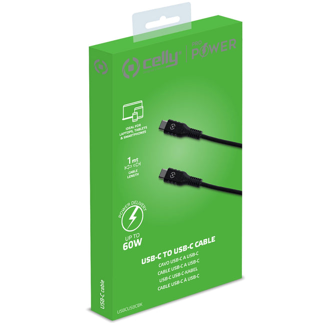 USB-PD USB-C - USB-C-Kabel 60 W 1 m