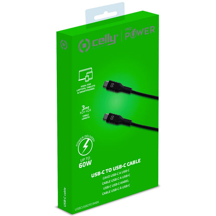 USB-PD USB-C - USB-C-Kabel 60 W 3 m