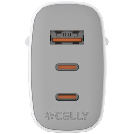 Chargeur USB GaN 1 x USB-A + 2 x USB-C PD 65W