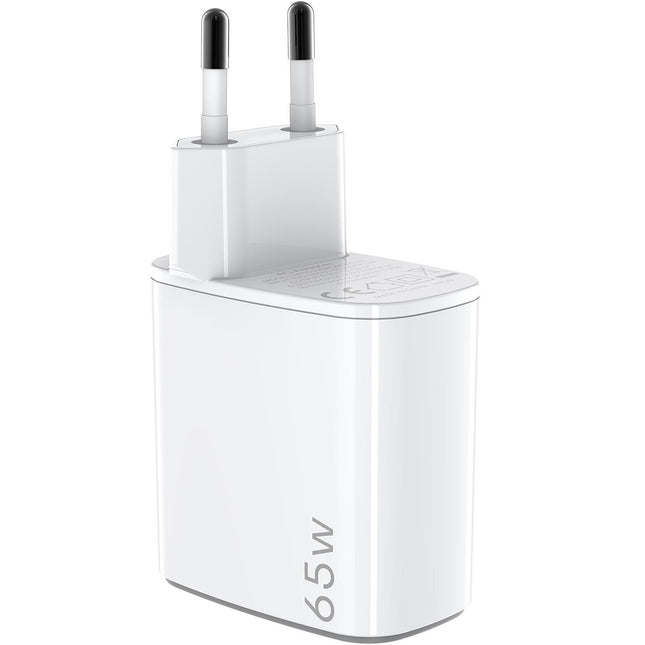 USB-Ladegerät GaN 1 x USB-A + 2 x USB-C PD 65W