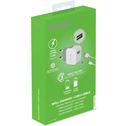 USB-Ladegerät USB-C 2.4A