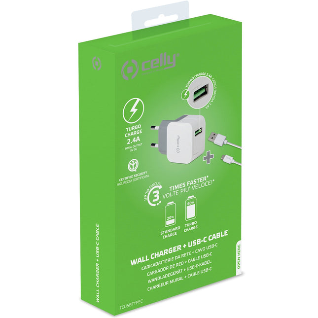 USB-Ladegerät USB-C 2.4A